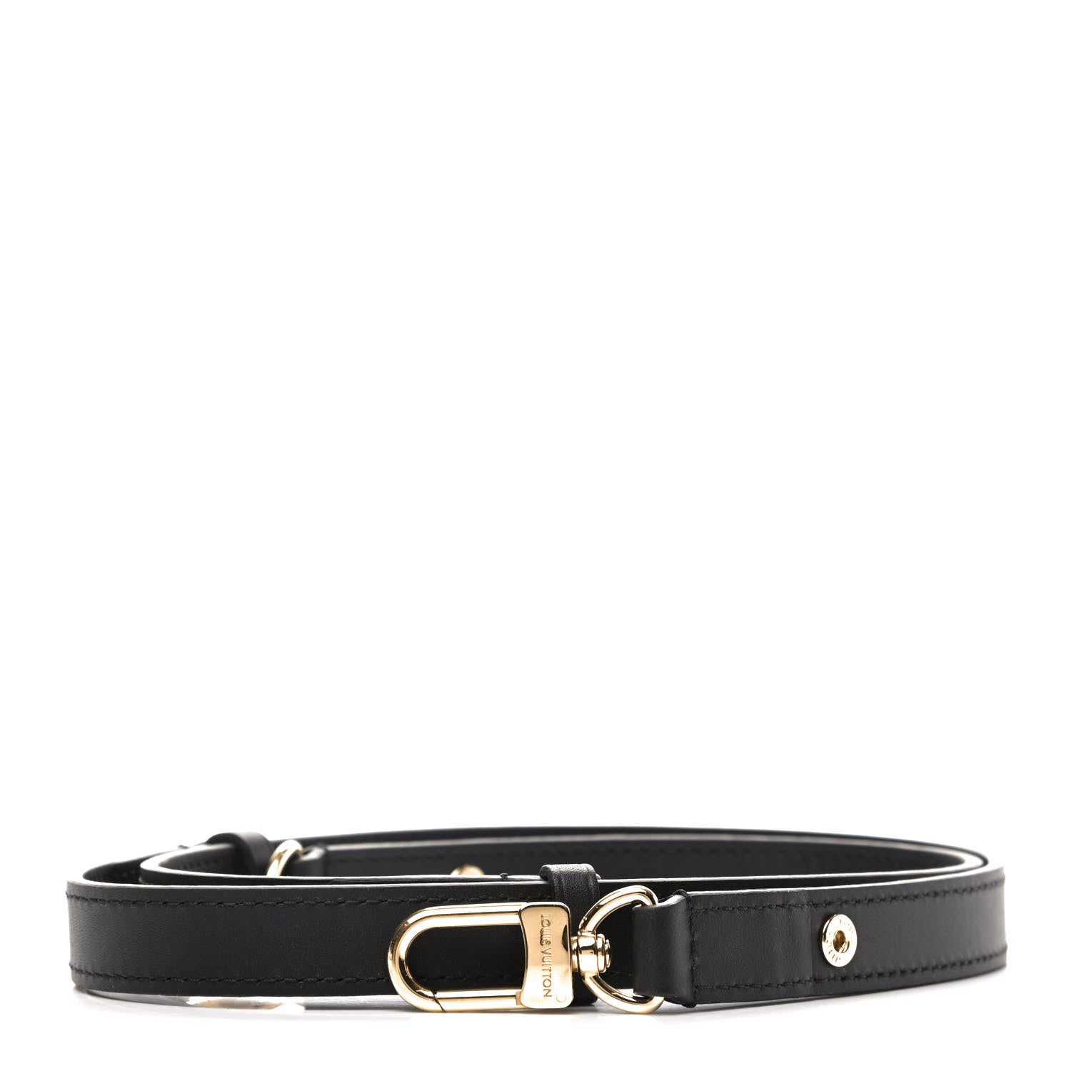 Louis Vuitton Calfskin Neo Noe Shoulder Strap Black 1 of 2
