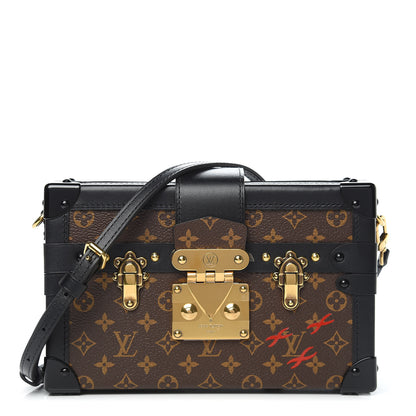 Louis Vuitton Monogram Petite Malle Black 1 of 10