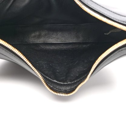 Bottega Veneta Smooth Calfskin Hula Hoop Shoulder Bag Black 5 of 12