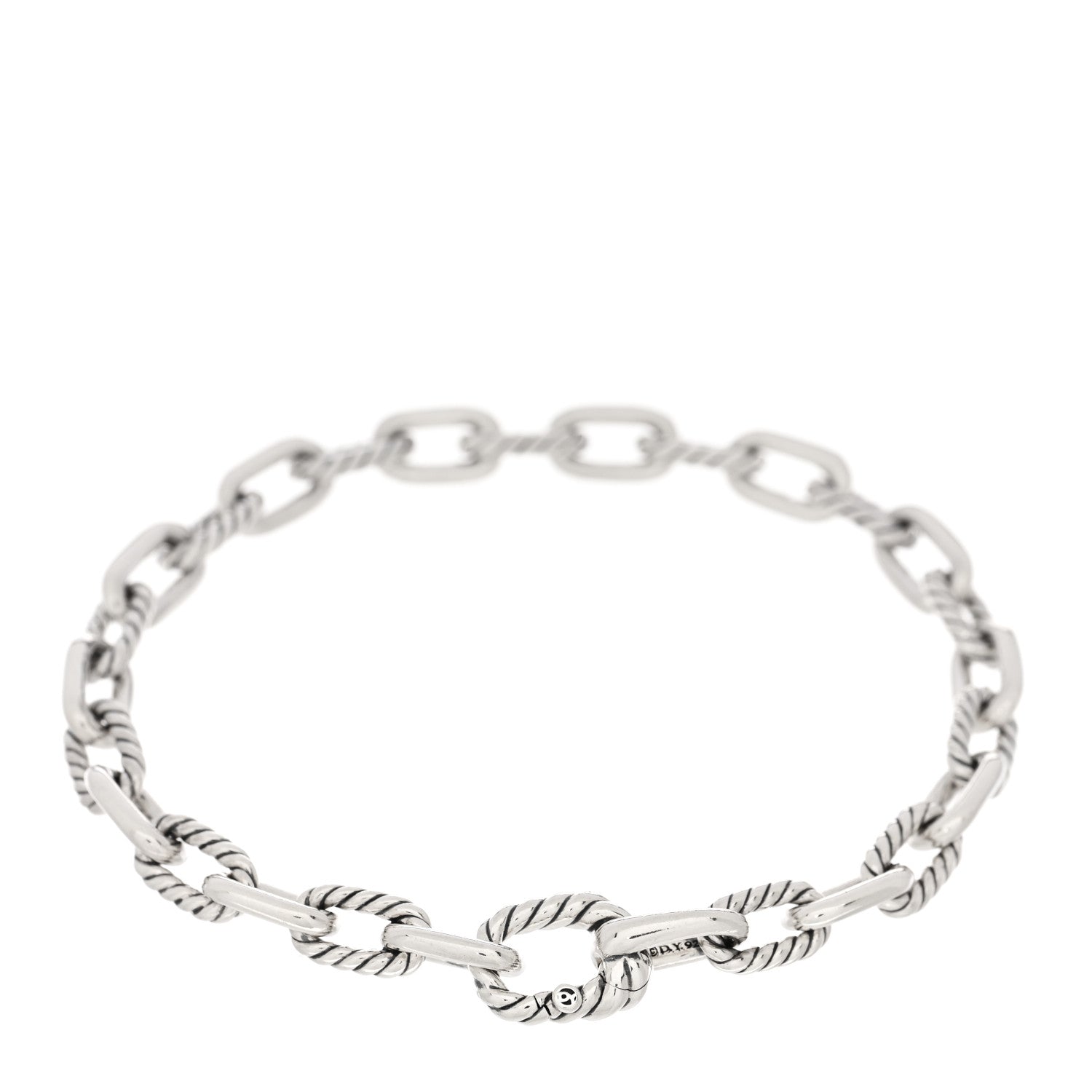 David Yurman Sterling Silver 5.5mm Madison Chain Bracelet 2 of 3