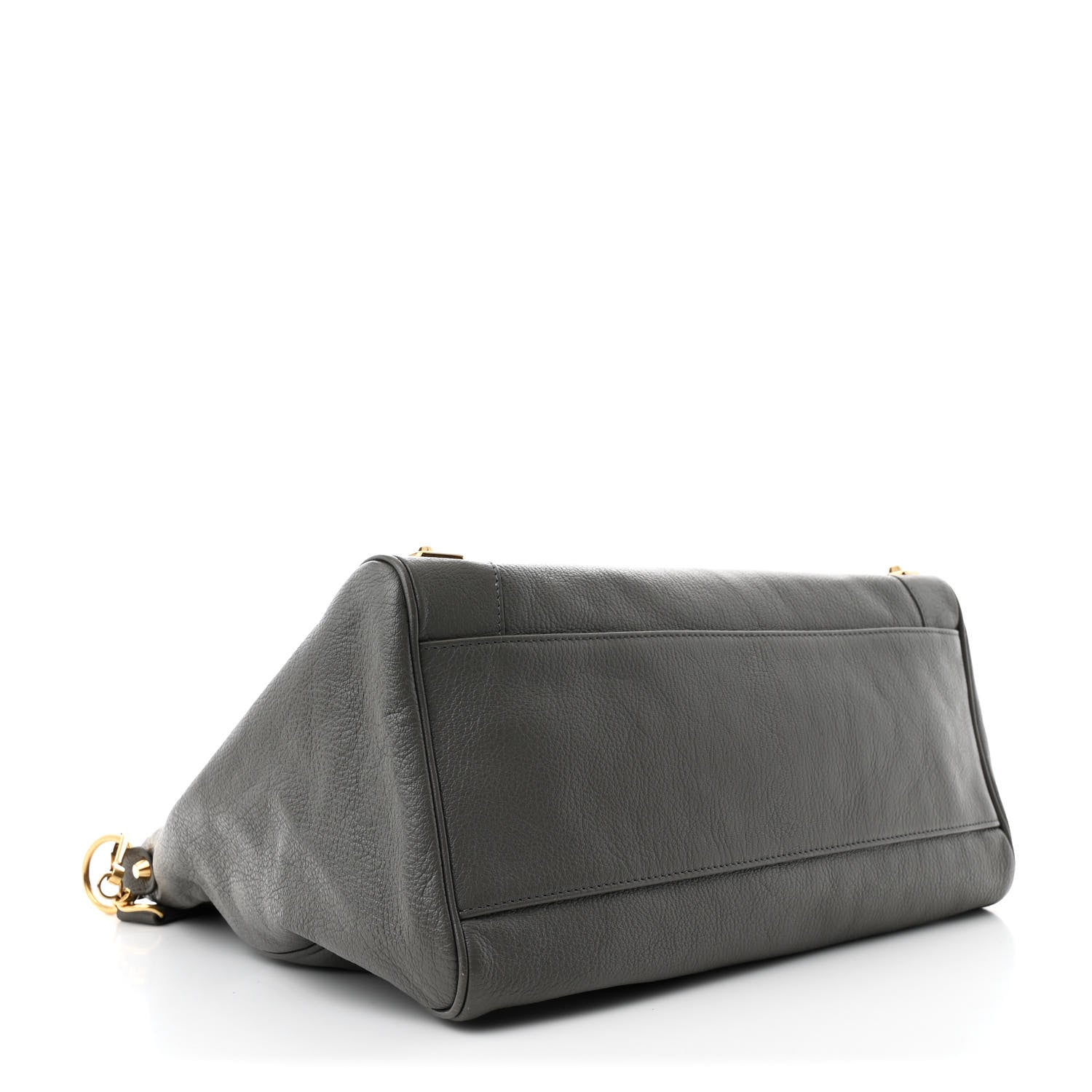 Balenciaga Chevre Silver Metallic Edge Hardware Velo Gris Acier 5 of 12