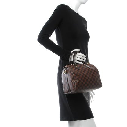 Louis Vuitton Damier Ebene Speedy Bandouliere 25 3 of 10
