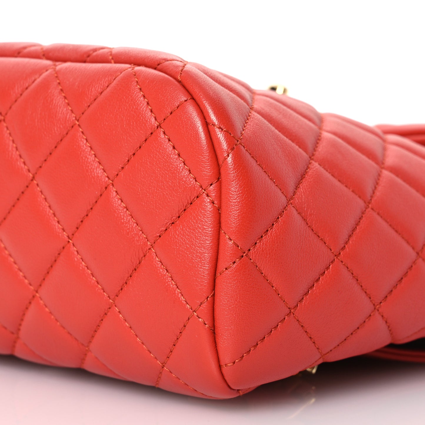 Calfskin Quilted Mini Urban Spirit Backpack Red
