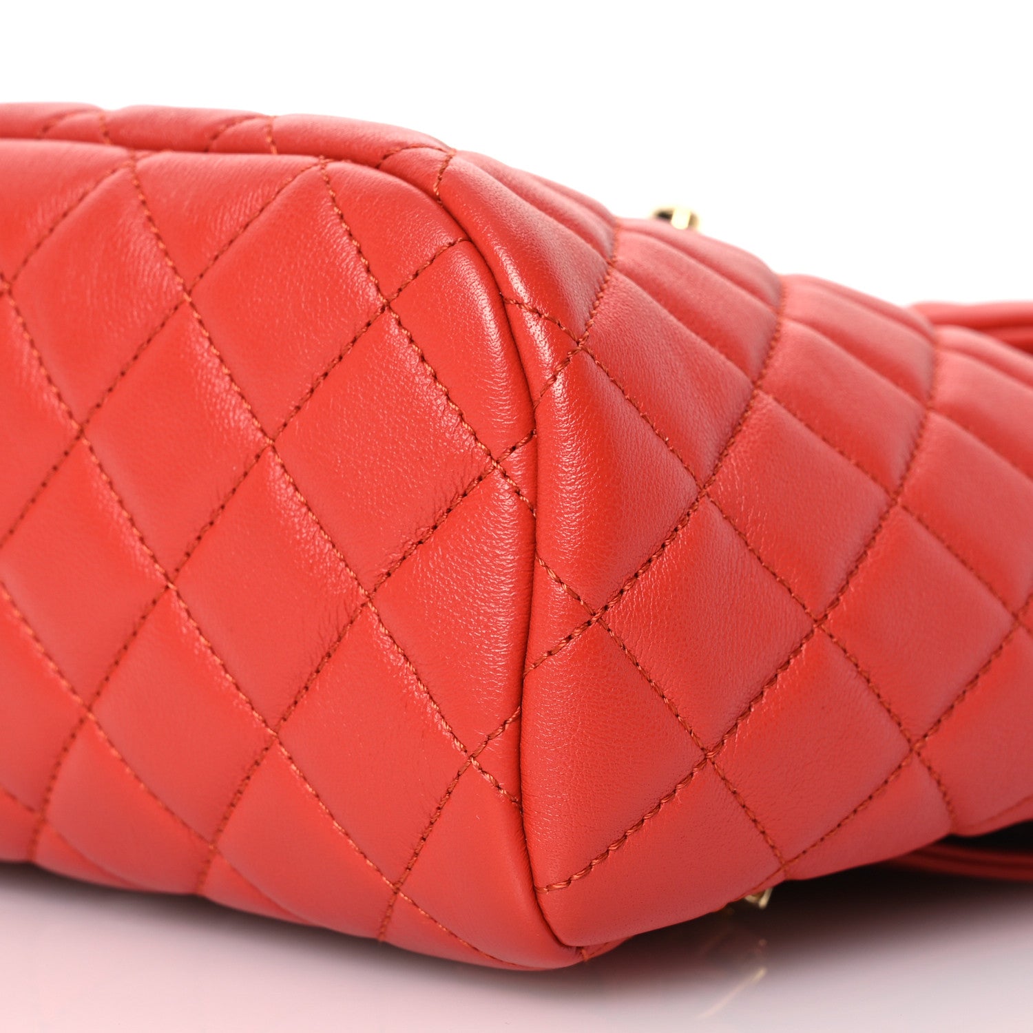 Chanel Calfskin Quilted Mini Urban Spirit Backpack Red 9 of 12