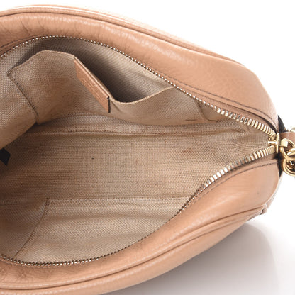 Gucci Pebbled Calfskin Small Soho Disco Bag Camelia 5 of 20