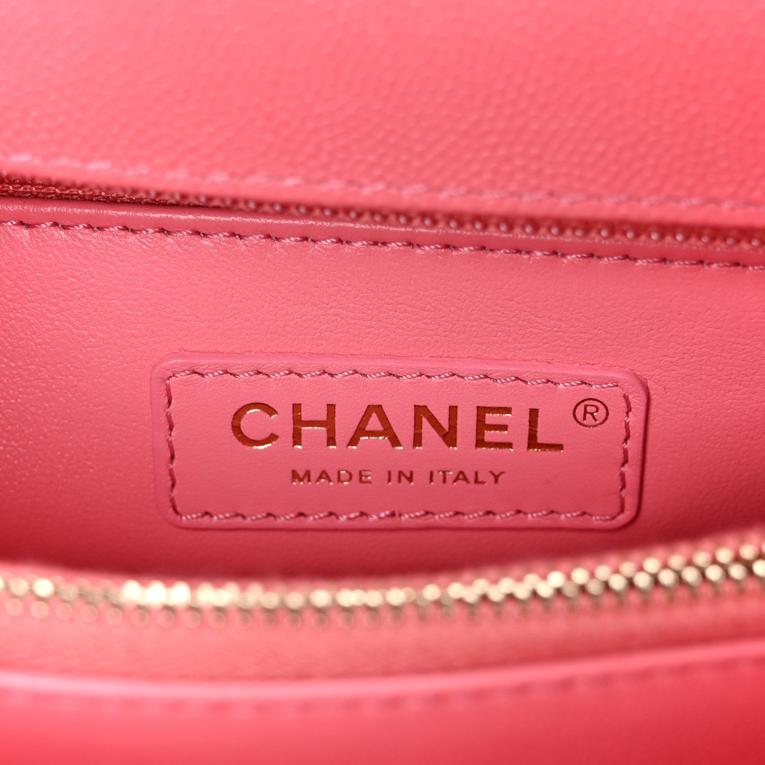Chanel Caviar Quilted Small Coco Handle Flap Pink 4 of 9