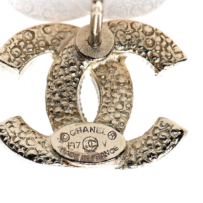 Chanel Crystal CC Earrings Gold 4 of 5