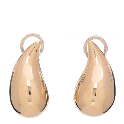 Tiffany 18K Yellow Gold Elsa Peretti Teardrop Earrings 1 of 4