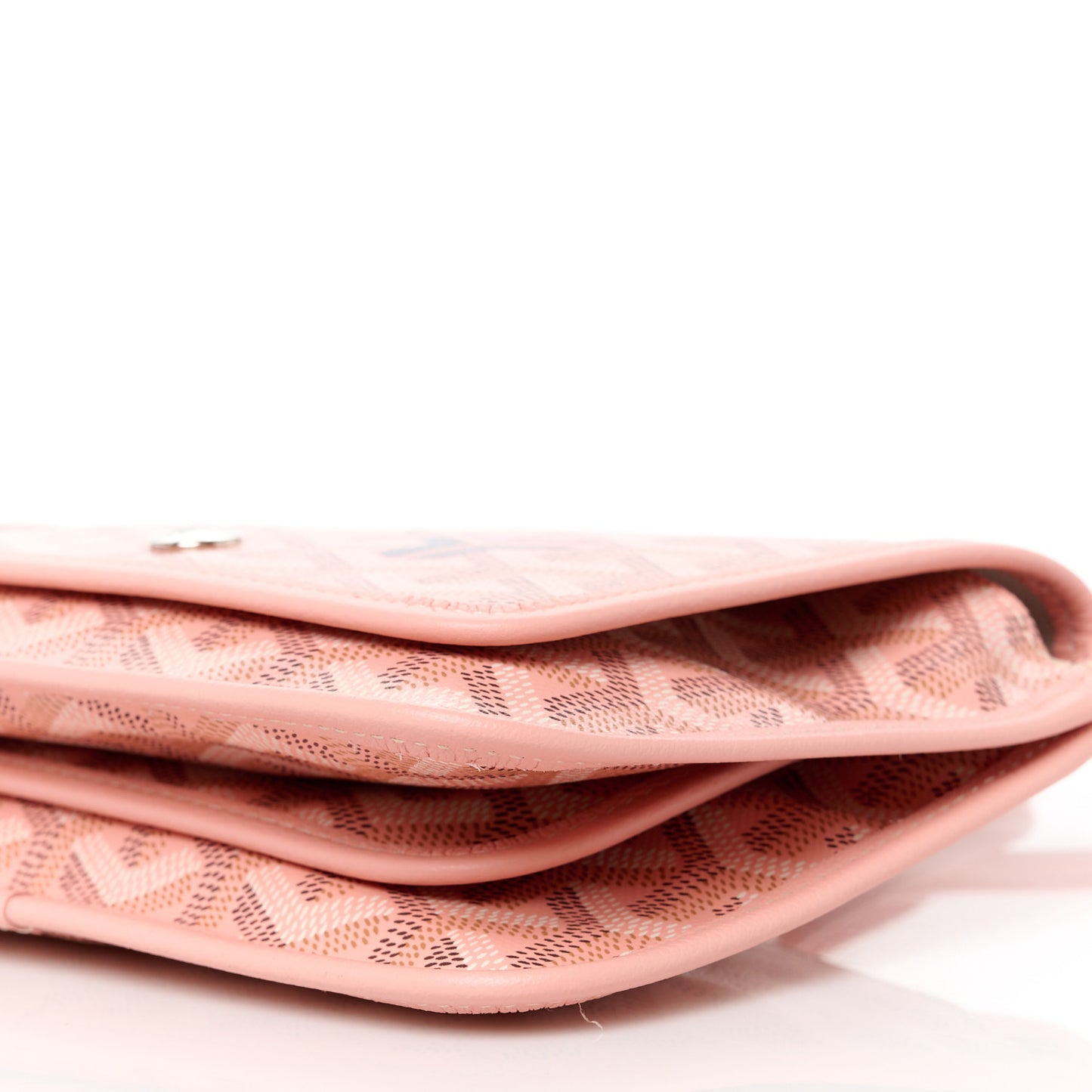 Goyardine Plumet Wallet Clutch Pink