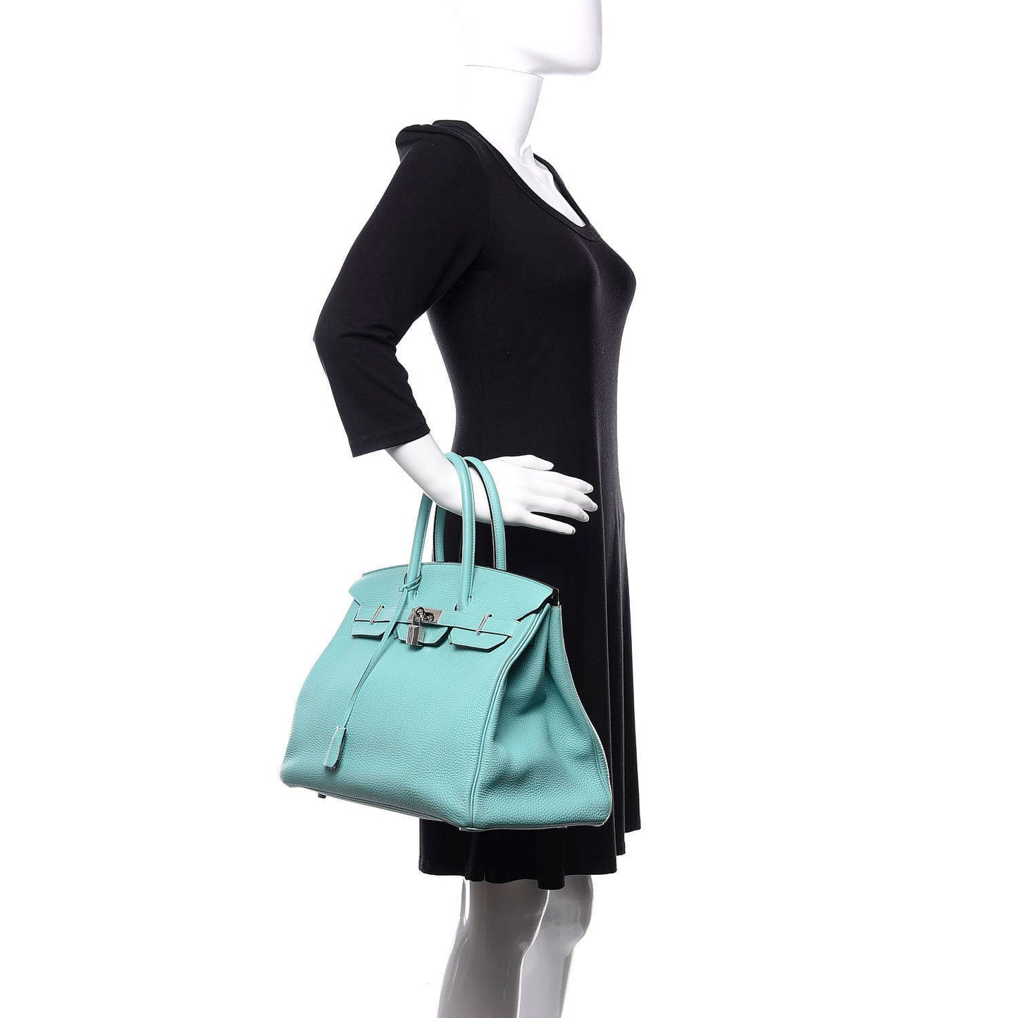 Togo Birkin 35 Bleu Atoll