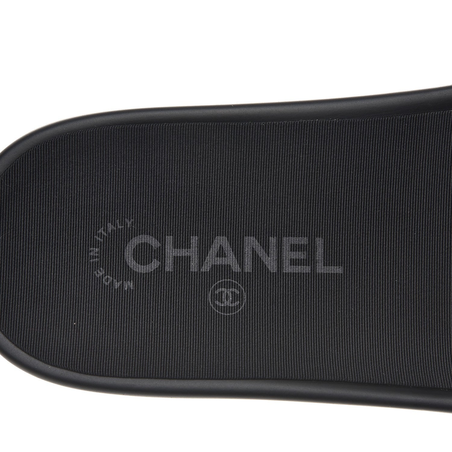 Chanel Tweed Grosgrain Camellia CC Flat Mules 39 Black Pink 6 of 9