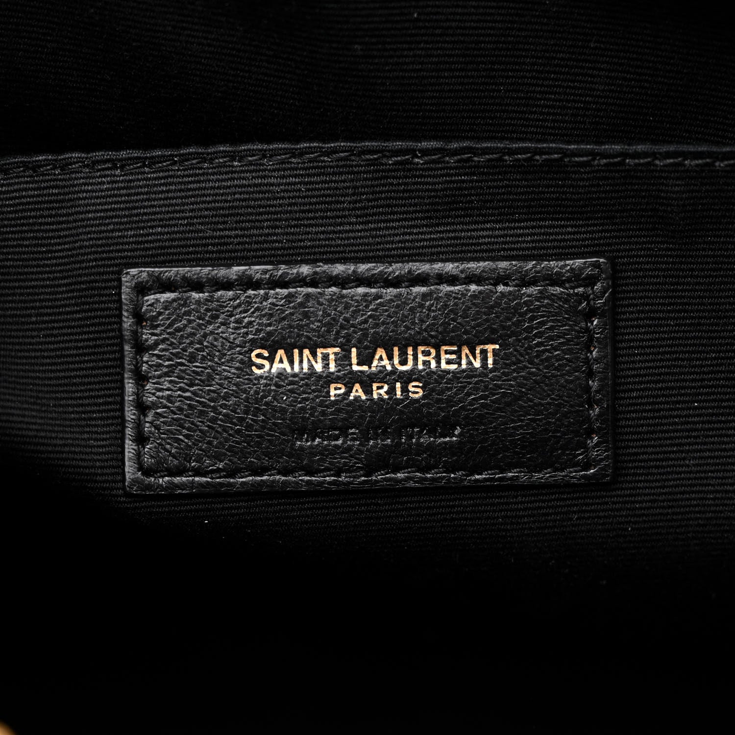 Saint Laurent Calfskin Matelasse Monogram Lou Camera Bag Military Green 6 of 10