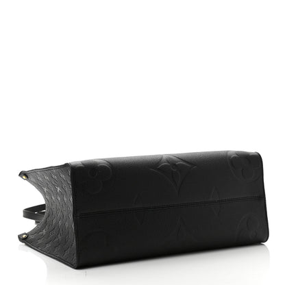 Louis Vuitton Empreinte Monogram Giant Onthego MM Black 4 of 10