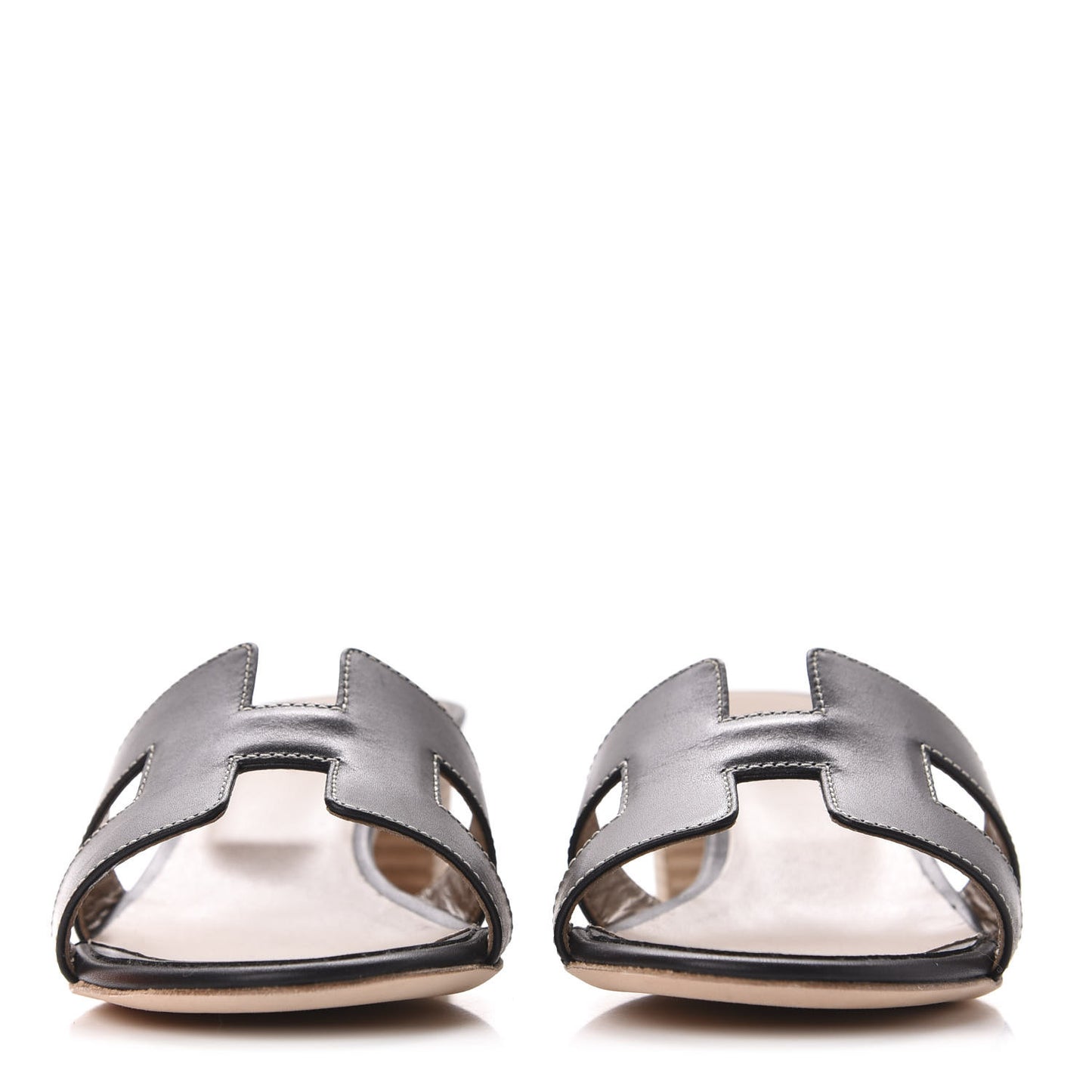 Calfskin Oasis Sandals 35 Black