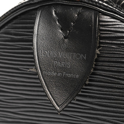 Louis Vuitton Epi Keepall 55 Black 5 of 11