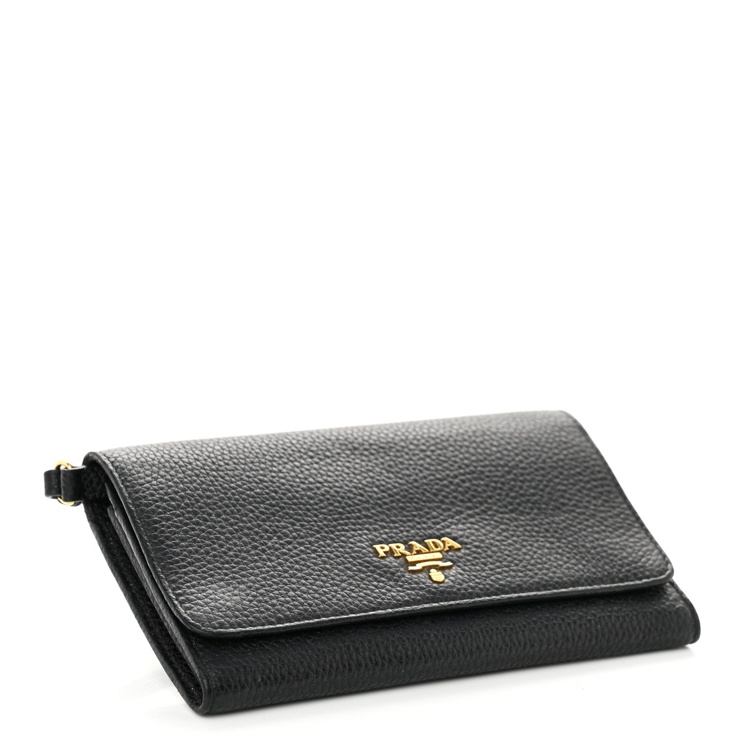 Prada Vitello Daino Mini Crossbody Black 3 of 8