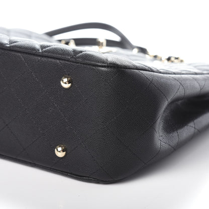 Chanel Caviar Quilted Large Shopping Tote Black 10 of 10