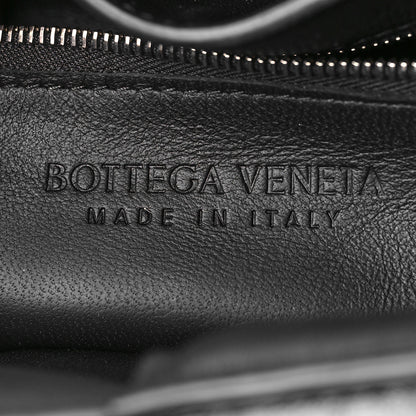 Bottega Veneta Lambskin Maxi Intreccio Padded Chain Cassette Crossbody Bag Black 6 of 8