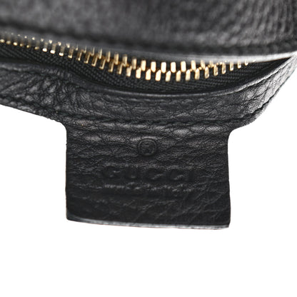 Gucci Pebbled Calfskin Medium Soho Chain Shoulder Bag Black 7 of 11