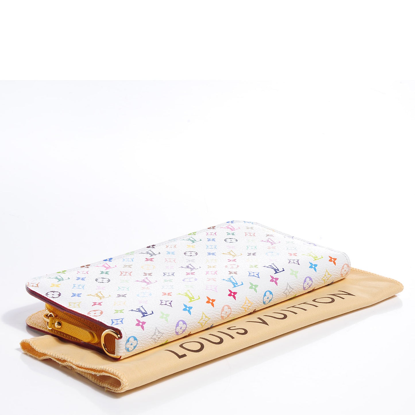 Monogram Multicolor Insolite Wallet White Citron