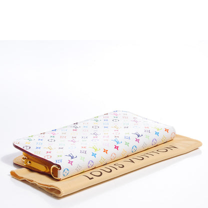 Louis Vuitton Monogram Multicolor Insolite Wallet White Citron 4 of 8