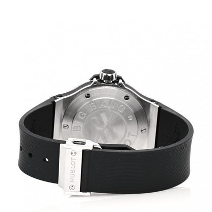 Hublot Stainless Steel Rubber Diamond Pave Bezel 38mm Big Bang Quartz Watch Black 361.SX.1270.RX.1104 3 of 5