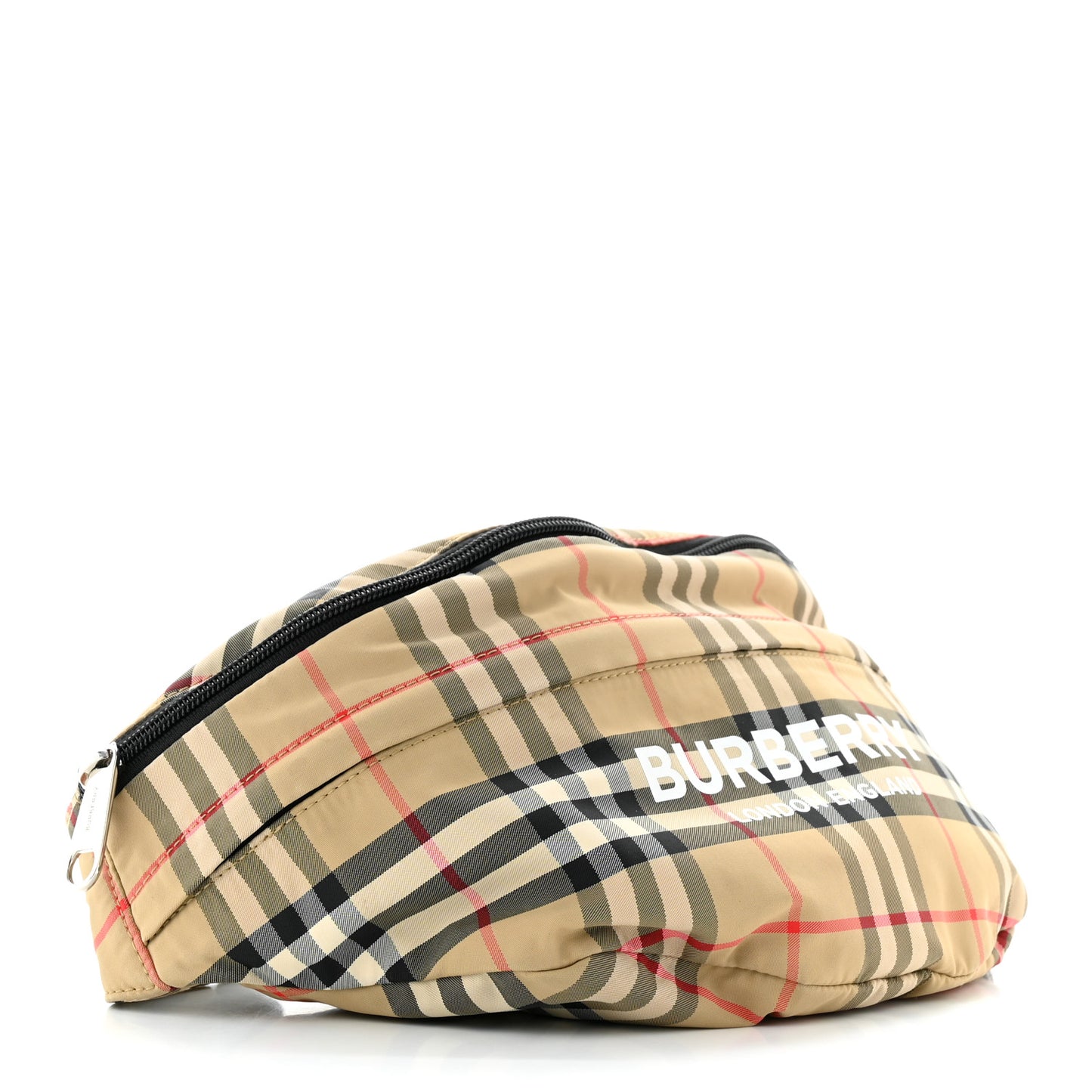 Nylon Rex Vintage Check Convertible Backpack Bum Bag Archive Beige Grey
