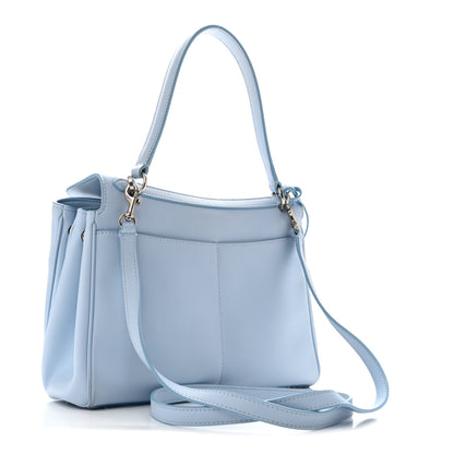 Balenciaga Natural Smooth Calfskin Small Rodeo Top Handle Handbag Cloudy Blue 3 of 14