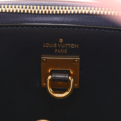 Louis Vuitton Calfskin City Steamer MM Gris Antartica Navy Rose Doux 6 of 9