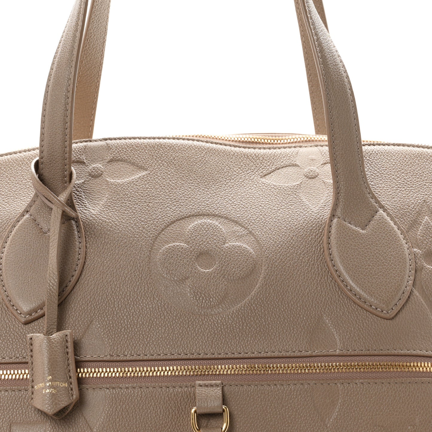 Empreinte Monogram Giant Travel Bag Tourterelle Creme