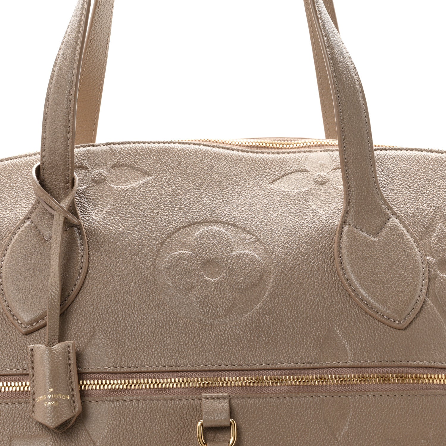 Louis Vuitton Empreinte Monogram Giant Travel Bag Tourterelle Creme 7 of 11