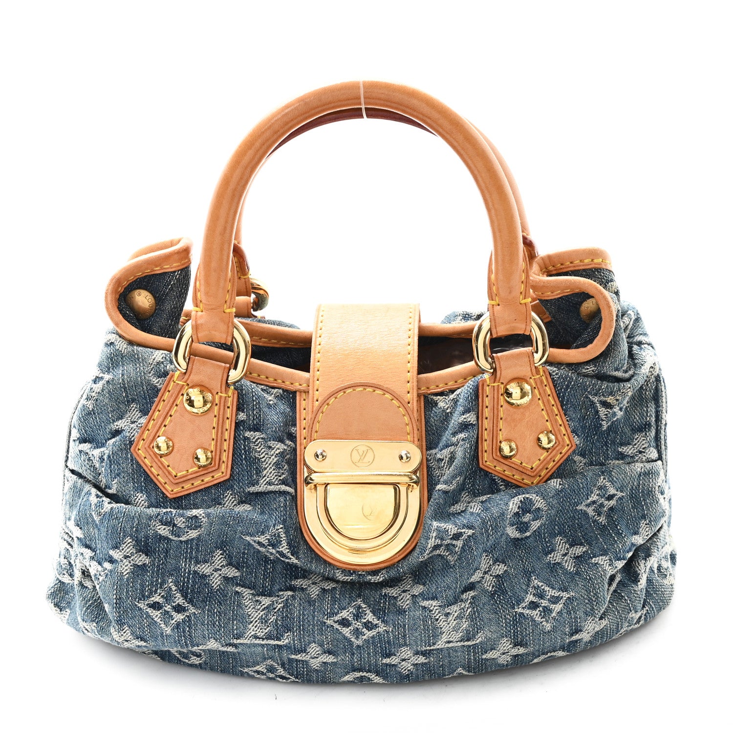 Louis Vuitton Monogram Denim Pleaty Blue 1 of 11