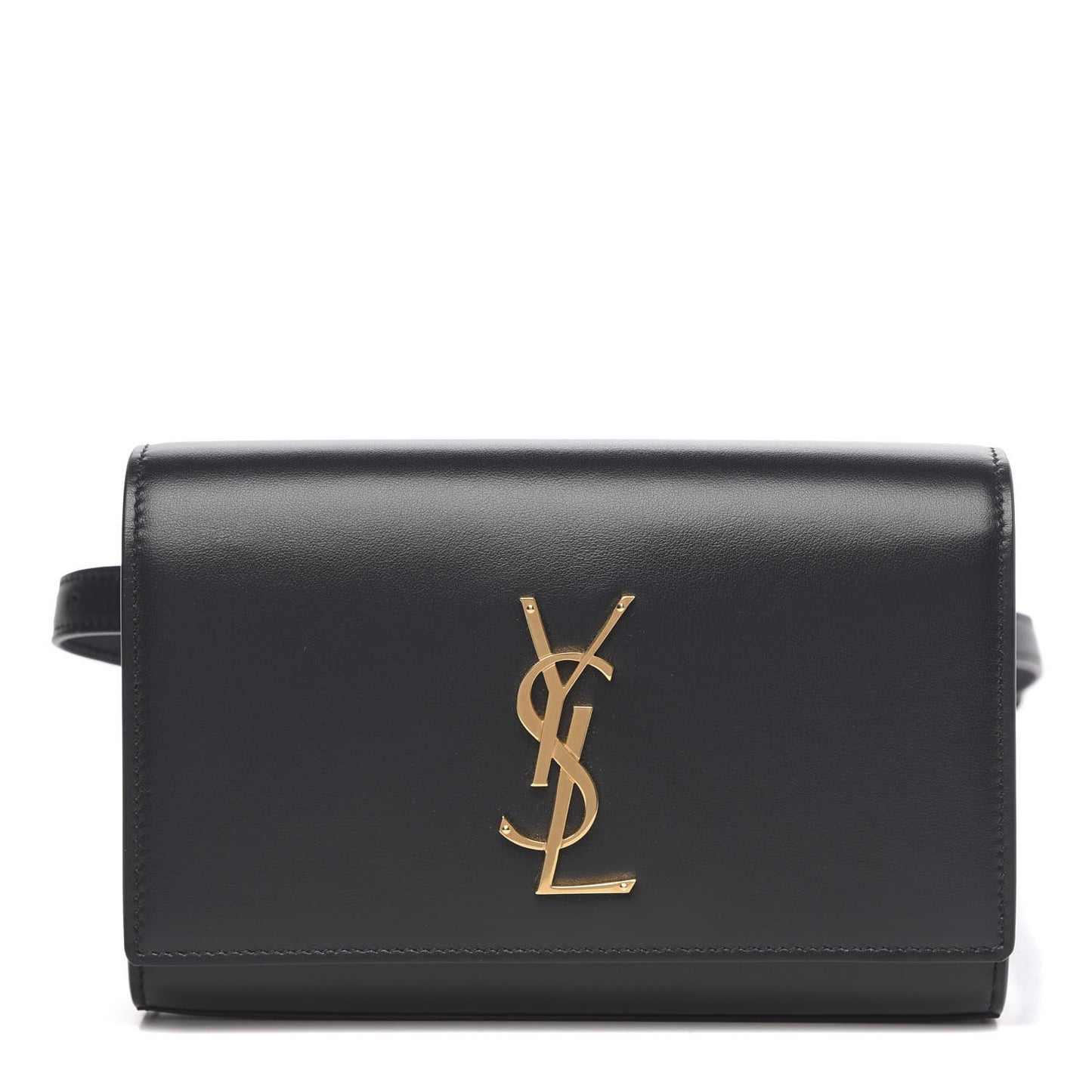Smooth Calfskin Monogram Kate Belt Bag Dark Leaf