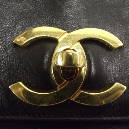 Chanel Lambskin Drawstring Bag Black 13 of 14
