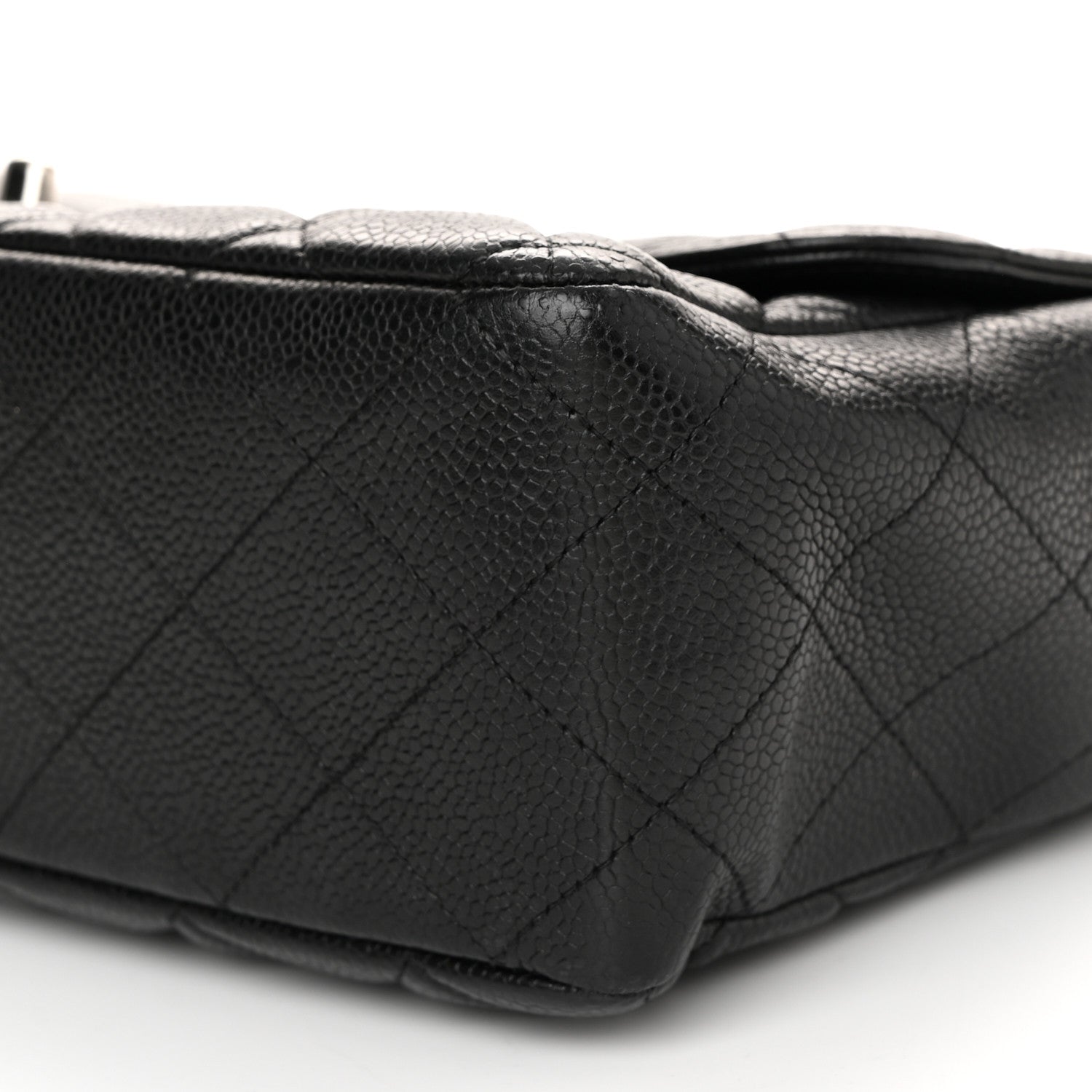 Chanel Caviar Quilted Jumbo Single Flap Black 10 of 10