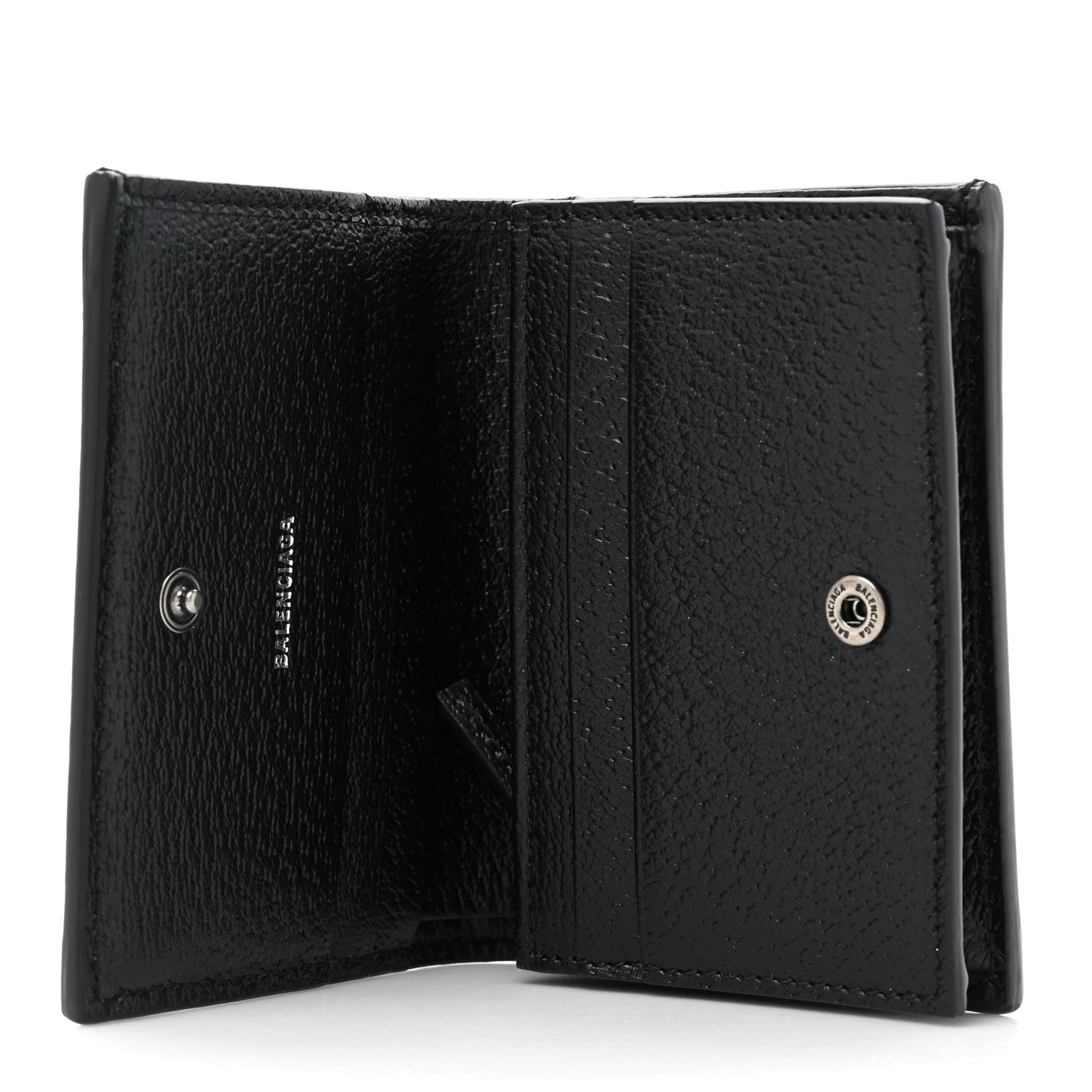 Gucci X BALENCIAGA BB Monogram Web Ophidia Card Case Wallet Black 5 of 12