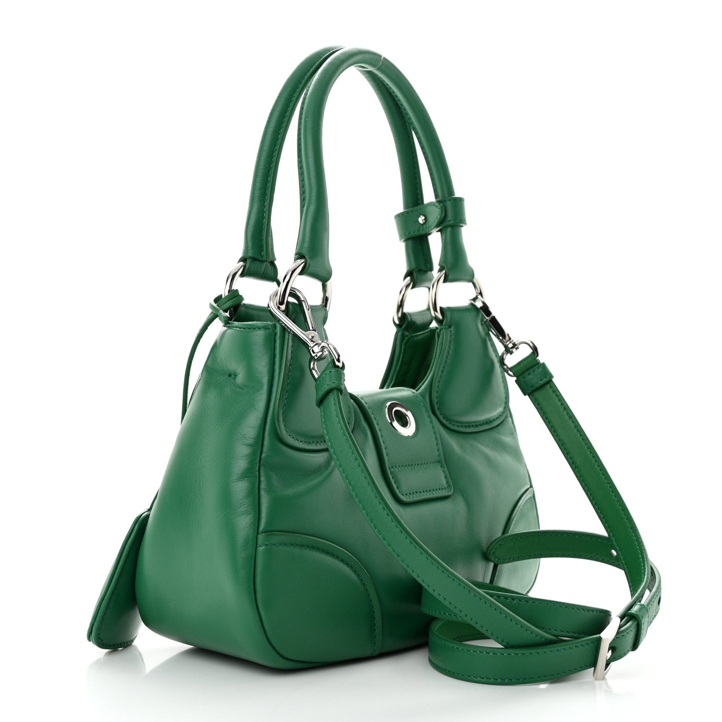 Nappa Soft Padded Re-Edition 2002 Moon Bag Mango