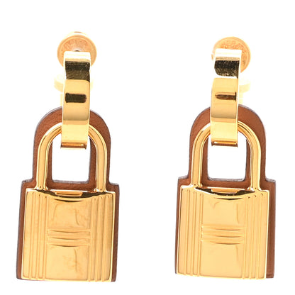 Hermes Swift O'Kelly Earrings Gold 1 of 6