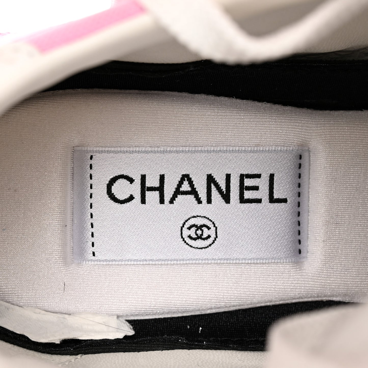 Cotton Sneakers 39.5 Pink White