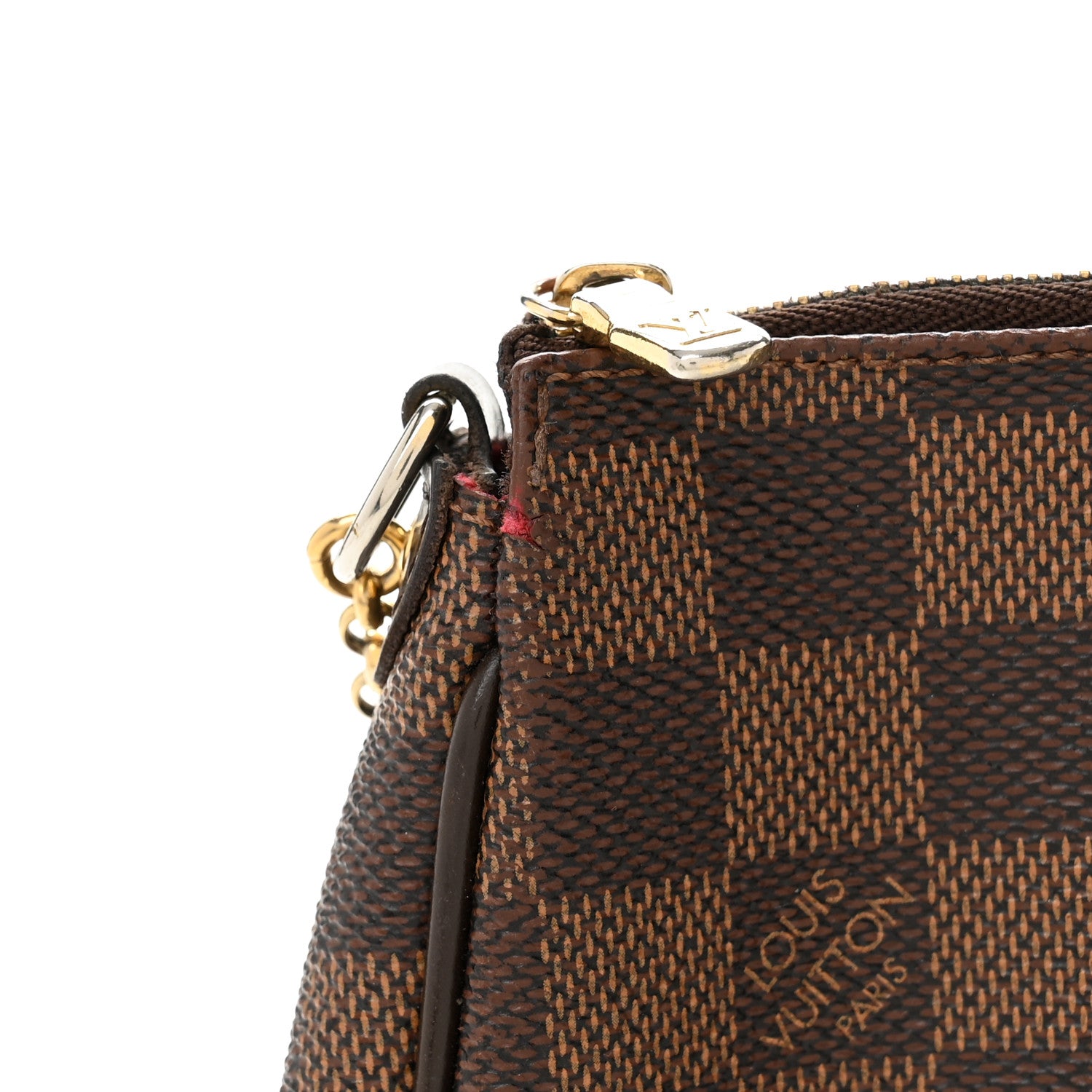 Louis Vuitton Damier Ebene Eva Clutch 10 of 11