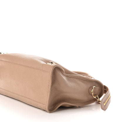 Balenciaga Chevre Gold Metallic Edge Hardware City Rose Des Sables 11 of 13