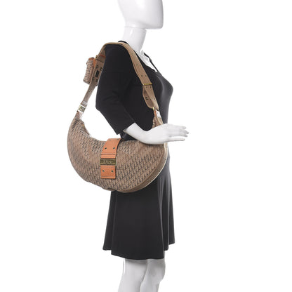 Christian Dior Monogram Street Chic Hobo Beige 2 of 16