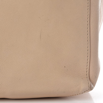 Celine Smooth Lambskin Small Vertical Bi-Cabas Beige Yellow 13 of 27