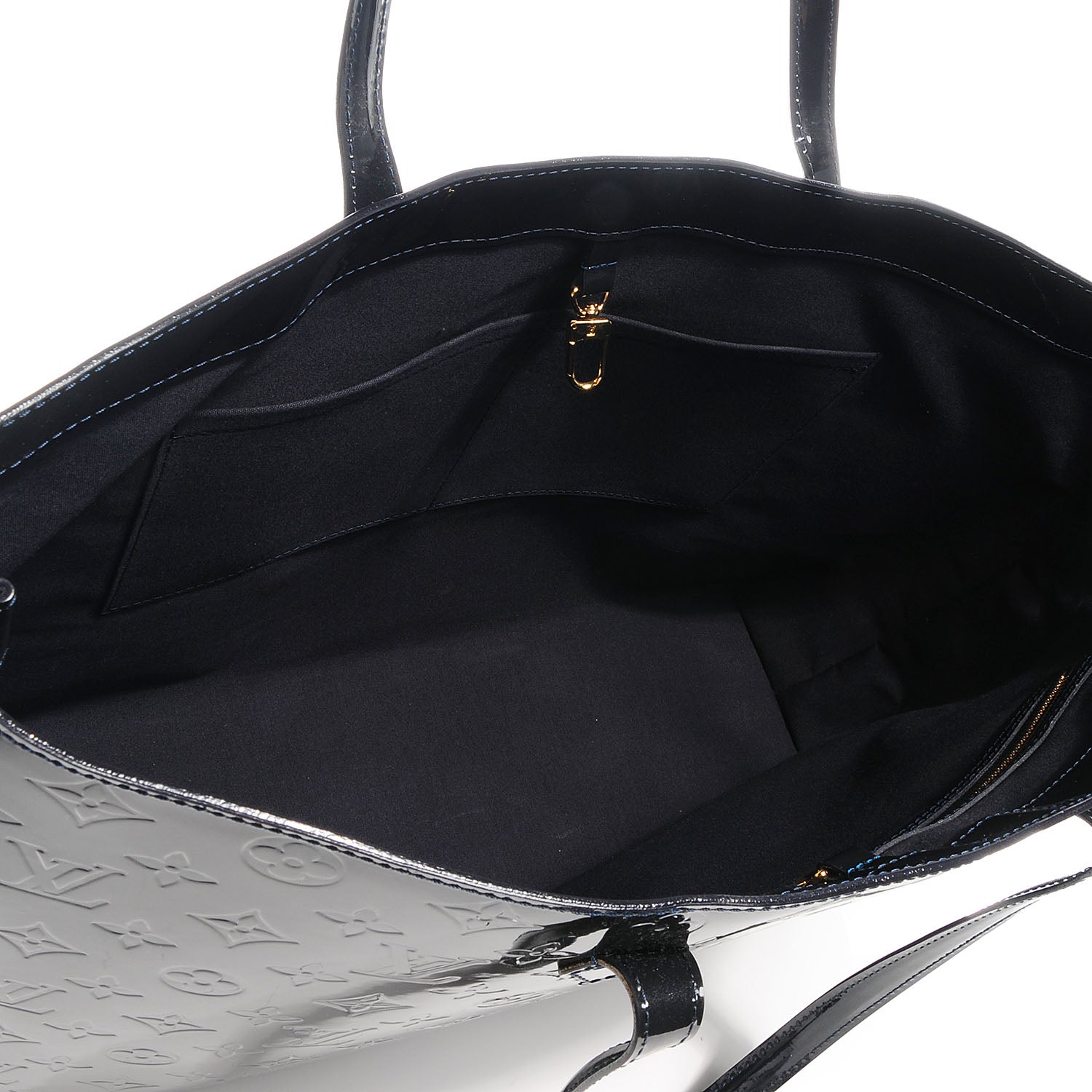 Louis Vuitton Vernis Wilshire GM Blue Infini 5 of 7