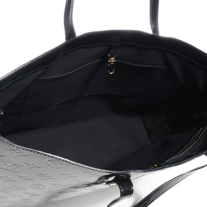 Louis Vuitton Vernis Wilshire GM Blue Infini 5 of 7