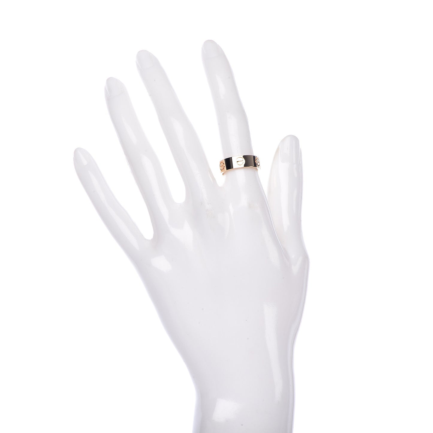 18K Yellow Gold 5.5mm LOVE Ring 50 5.25