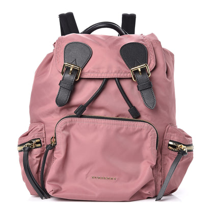 Burberry Nylon Medium Rucksack Backpack Mauve Pink 1 of 8