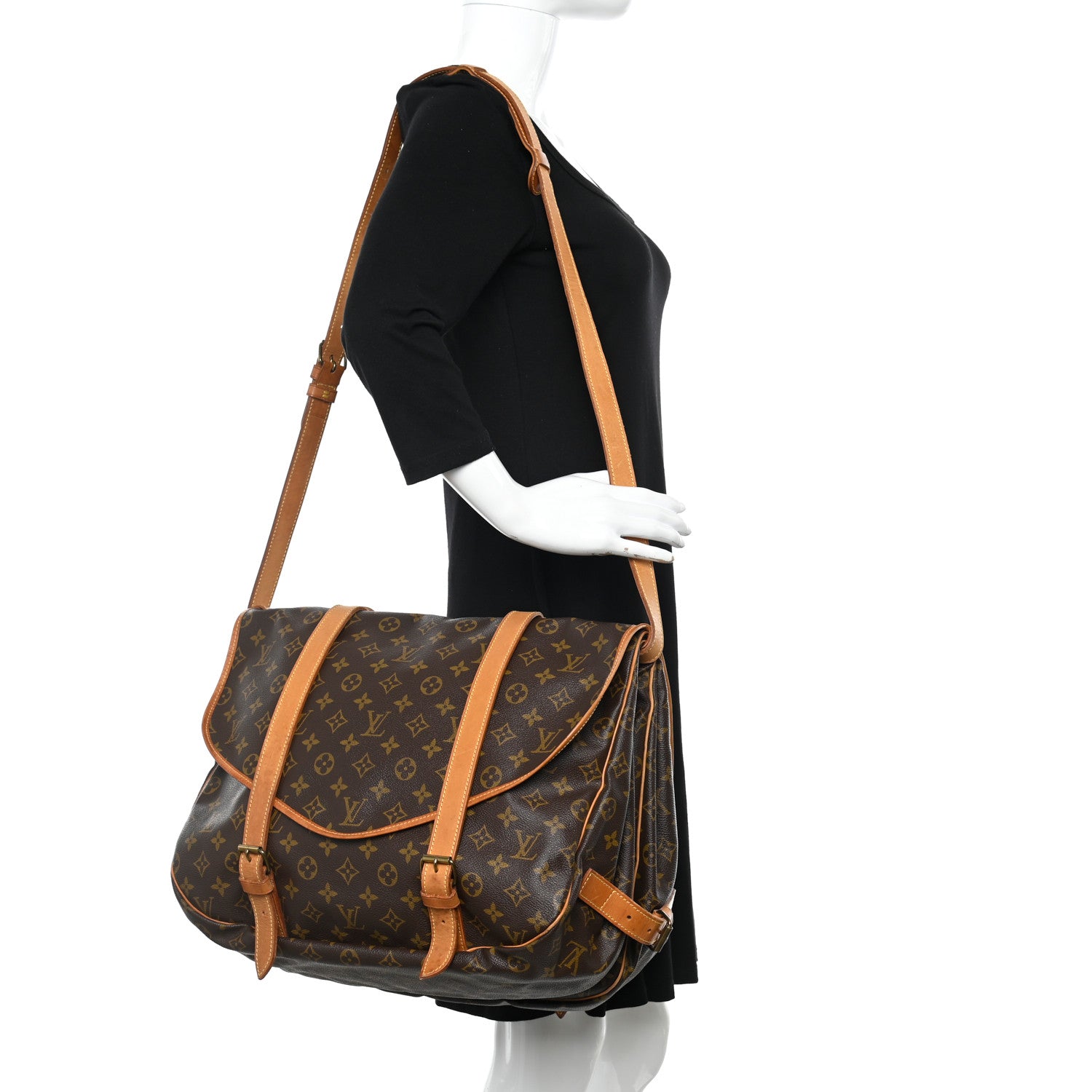 Louis Vuitton Monogram Saumur 43 2 of 19