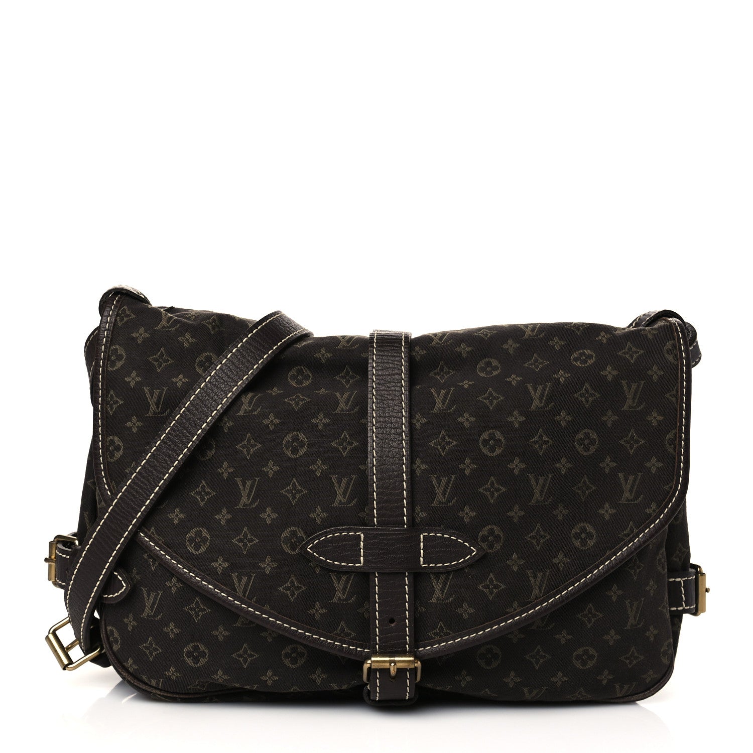 Louis Vuitton Monogram Mini Lin Saumur Ebene 1 of 9