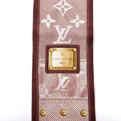 Louis Vuitton Silk Monogram New Denim Bandeau Cherry 3 of 3